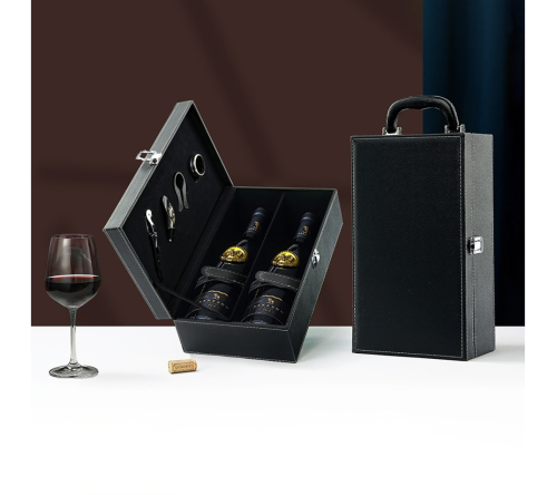 Brindes kit vinho para 2 garrafas personalizado