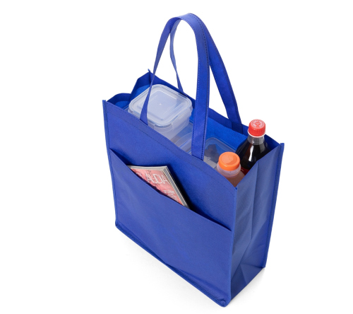 Ssacola TNT com bolso  40x35x15cm