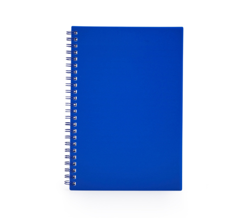 Brinde caderno A5 capa plástica personalizado