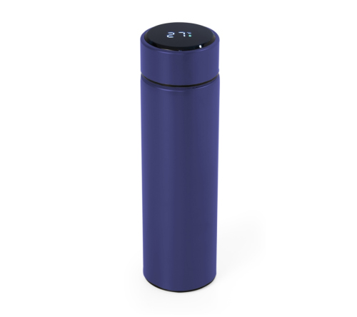 Brinde garrafa térmica com led 400ml personalizada