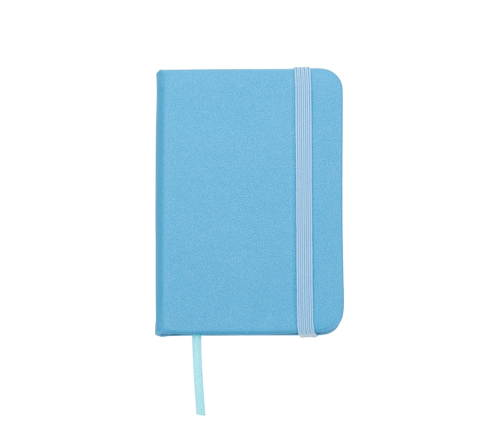 Bloco moleskine 7x10 cm  capa brilho, sem pauta