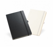   Bloco moleskine , 80 folhas pautadas, 137 x 210 mm