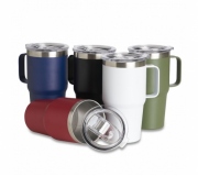   Caneca térmica de aço inox personalizada 700 ml - FBCT-04083