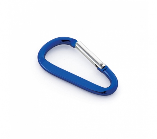 Brinde mosquetão em alumínio personalizado 