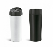   Brinde copo em aço inox com tampa 470ml personalizada FBCP-94681