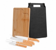 Cozinha e afins Kit churrasco personalizado Brinde kit churrasco 5 peças personalizadas FBMB-19133