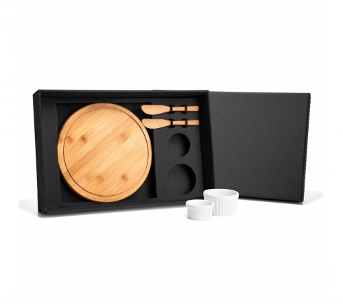 Brinde kit para petisco 5 peças personalizado