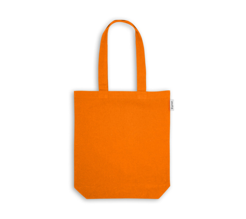 Sacola em 50% algodão, 30% algodão reciclado e 20% poliéster reciclado (220 g/m²)