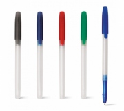   Brinde caneta plástica personalizada FBCP-81114