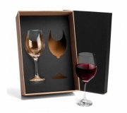 Cozinha e afins Kit vinho personalizado Brinde taça para vinho personalizada FBTP-08612