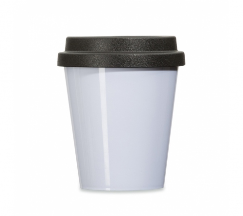 Brinde copo plástico para café personalizado 350ml - FBCP-14416