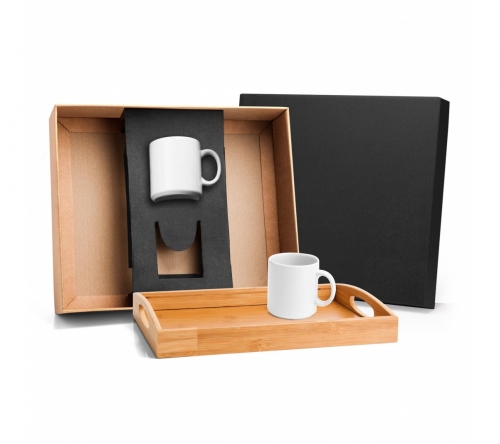 Brinde kit para servir 3 peças personalizado