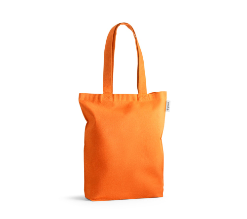 Sacola em 50% algodão, 30% algodão reciclado e 20% poliéster reciclado (220 g/m²)