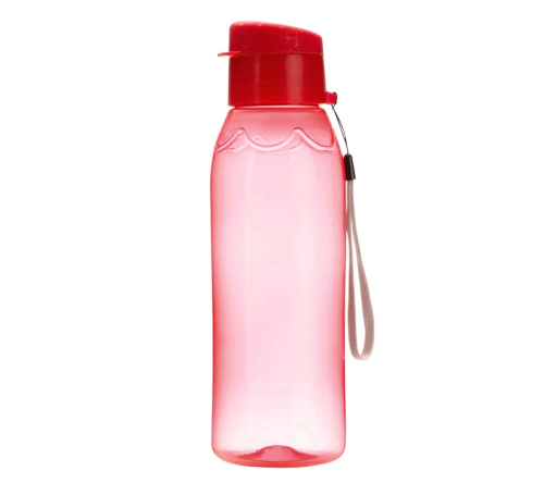 Garrafa squeeze plástica 700ml.
