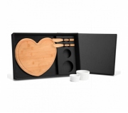 Cozinha e afins Kit petisco personalizado Brinde kit petisco em bambu personalizado FBKP-90060