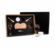 Cozinha e afins Kit vinho personalizado Brinde kit vinho e petisco personalizado FBKT-90006