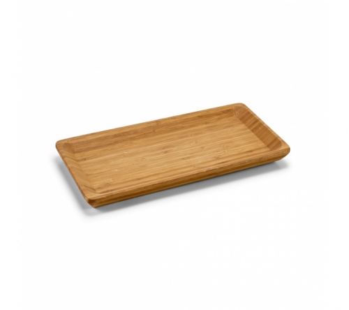 Brinde travessa em bambu personalizada