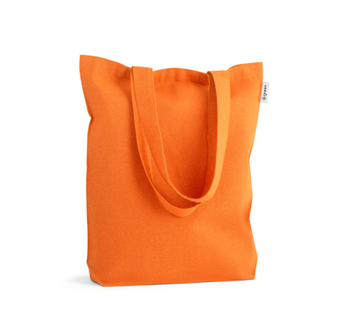 Sacola em 50% algodão, 30% algodão reciclado e 20% poliéster reciclado (220 g/m²)