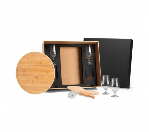 Brinde kit pizza 7 peças personalizado