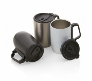   Brinde caneca em aço inox personalizada 350 ml - FBCA-08200