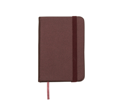 Bloco moleskine 7x10 cm  capa brilho, sem pauta