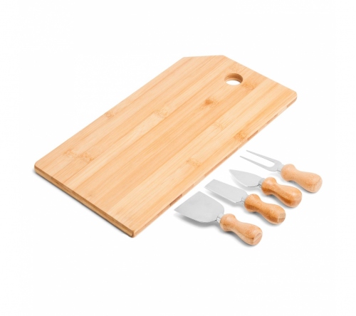 Brinde kit queijo 5 peças personalizado
