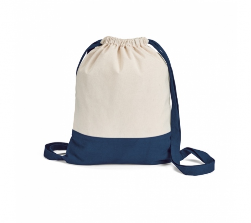 Brinde mochila tipo saco em algodão personalizada 