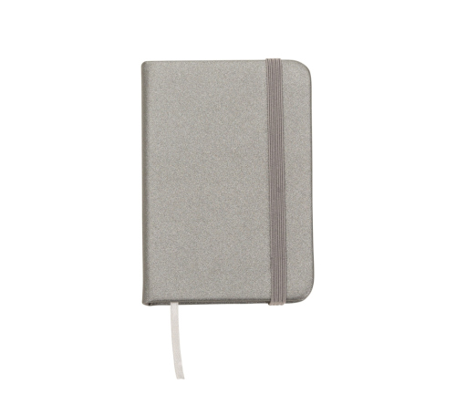 Bloco moleskine 7x10 cm  capa brilho, sem pauta