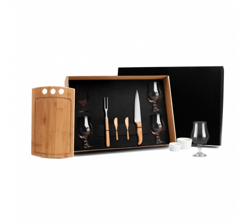 Brinde kit churrasco 11 peças personalizado
