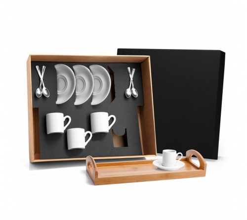 Brinde kit para cafezinho personalizado