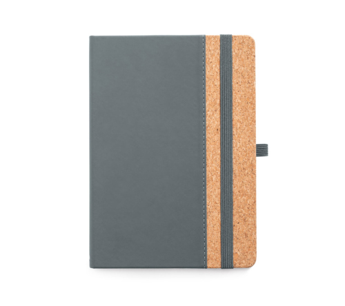 Bloco moleskine em em cortiça e PU, 140 x 210 mm