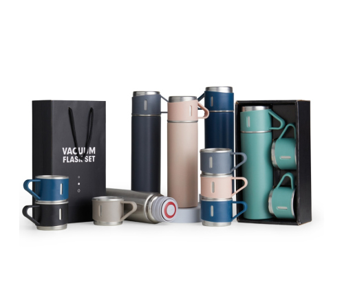 Brinde kit garrafa térmica personalizada