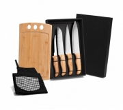   Brinde kit churrasco 6 peças personalizado