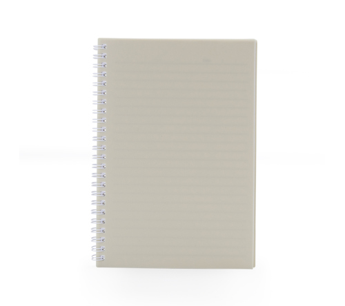 Brinde caderno A5 capa plástica personalizado