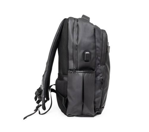 Brinde mochila em couro sintetico 36litros