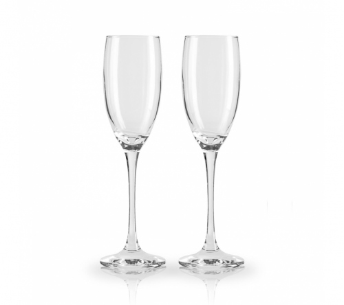Brinde jogo de taças para Champagne personalizada