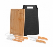   Brinde kit churrasco 6 peças personalizado