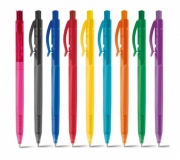   Brinde caneta plástica personalizada FBCP-81124