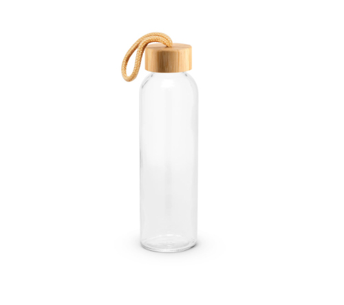 Brinde garrafa 500ml em vidro personalizada