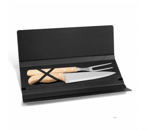 Brinde kit churrasco 3 peças personalizado