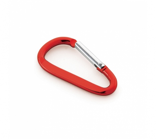 Brinde mosquetão em alumínio personalizado 