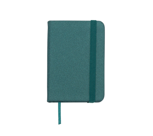 Bloco moleskine 7x10 cm  capa brilho, sem pauta