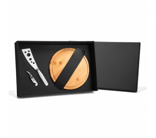 Brinde kit queijo 3 peças personalizado