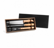   Brinde kit churrasco 3 peças personalizado