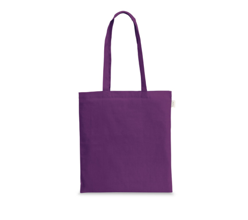 Sacola em 70% algodão reciclado e 30% poliéster reciclado (150 g/m²) 380 x 420 mm