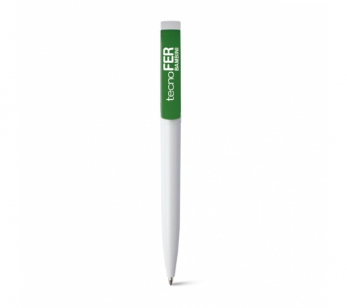 Brinde caneta plástica personalizada Maxema