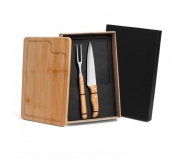   Brinde kit churrasco 3 peças personalizado