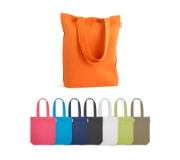   Sacola em 50% algodão, 30% algodão reciclado e 20% poliéster reciclado (220 g/m²)
