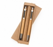   Brinde conjunto de caneta e lapiseira personalizados - FBCE-13796