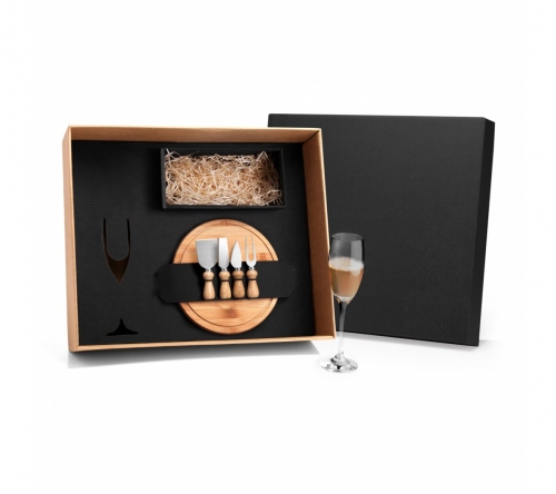Brinde kit de queijo 6 peças personalizado